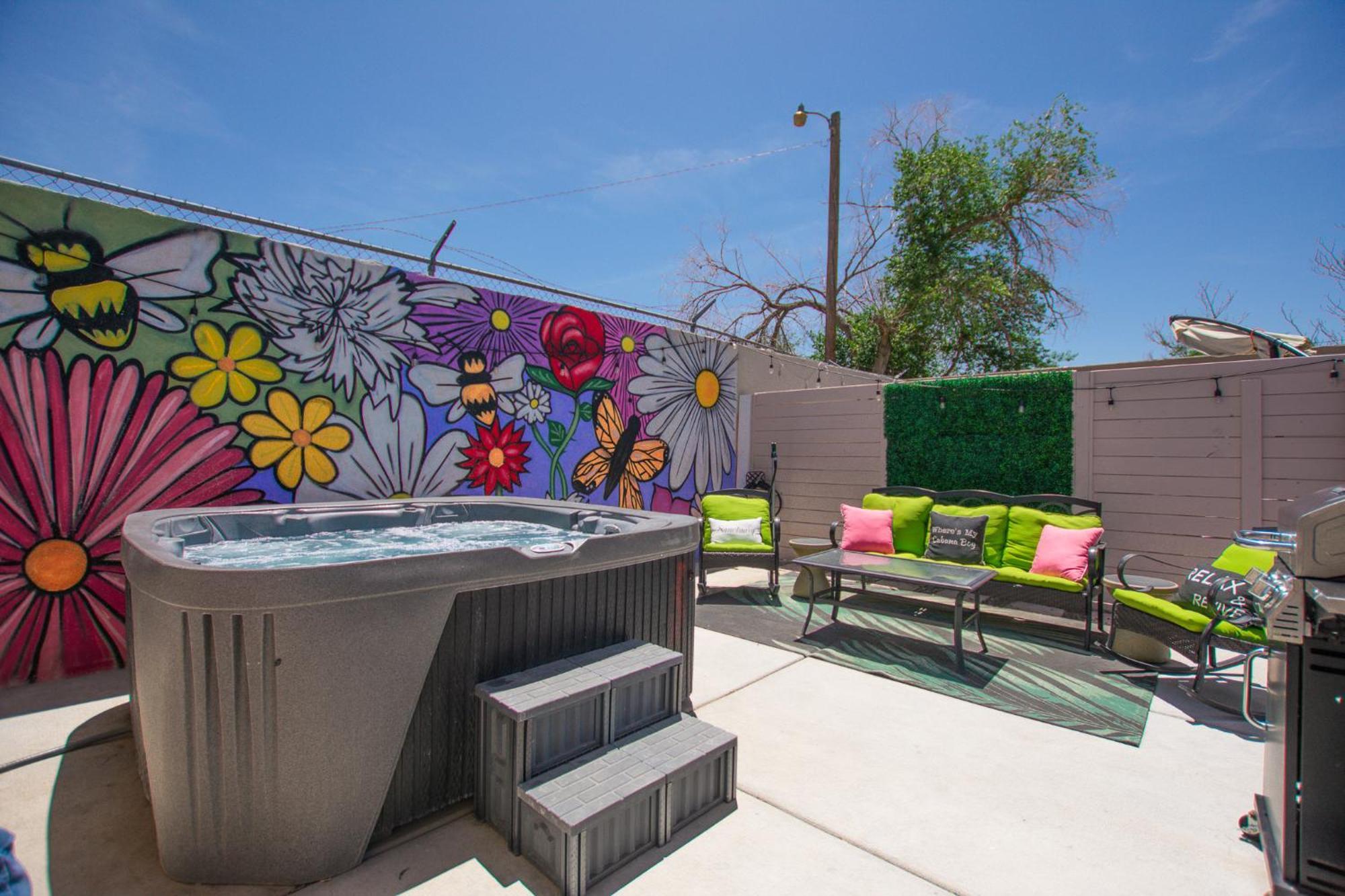 Villa Bohemian Chic An Eclectic Escape-Hot Tub-Pet Friendly-No Pet Fees! Albuquerque Exterior foto