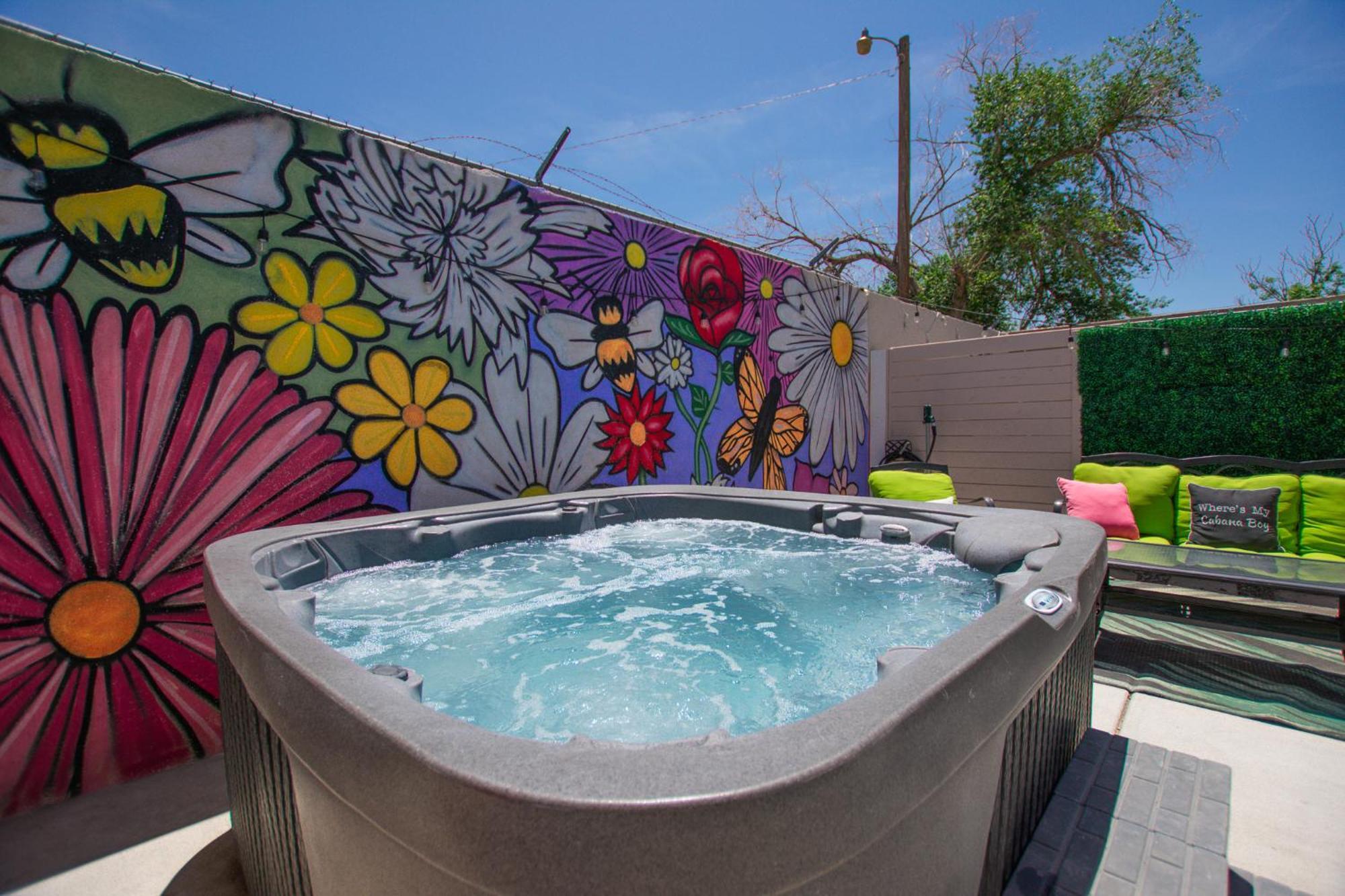 Villa Bohemian Chic An Eclectic Escape-Hot Tub-Pet Friendly-No Pet Fees! Albuquerque Exterior foto